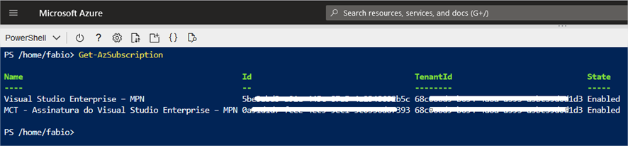 Azure - Alterar Subscription Default pelo PowerShell - Fabio Junio in ...